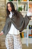 Big Softie Batwing Or Butterfly Knit Earth /17=